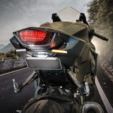 QUASCO Motorcycle Brake Tail Light Integrated Turn Signals Compatible with Honda Kawasaki Suzuki Yamaha ATV Cruiser Sportbikes Touring Dirt Bike Standard Street Bikes